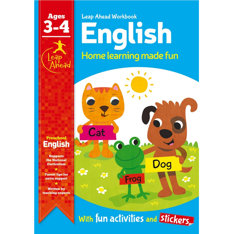 Leap Ahead English Workbook 3 to 5