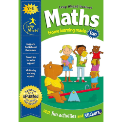 Leap Ahead Maths Workbook 7 to 8
