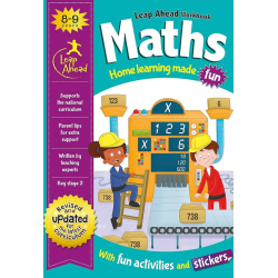 Leap Ahead Maths Workbook 8 to 9