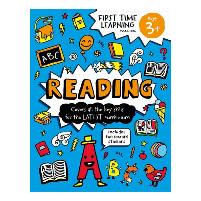 First Time Learning Reading 3+ Years