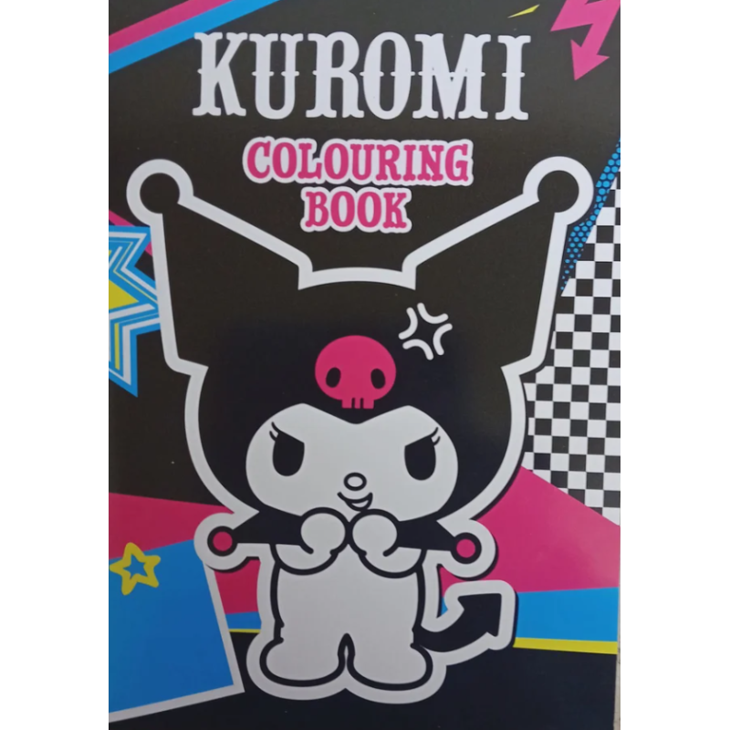 Kuromi Colouring Book