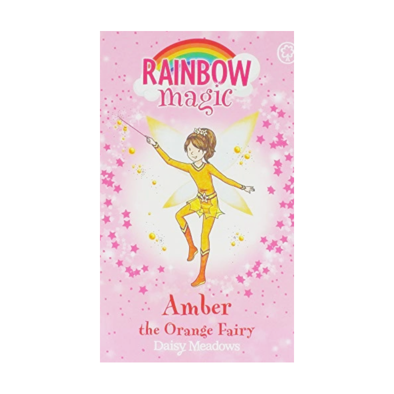 Rainbow Magic Amber the Orange Fairy Level 2 for 6 to 7 Years